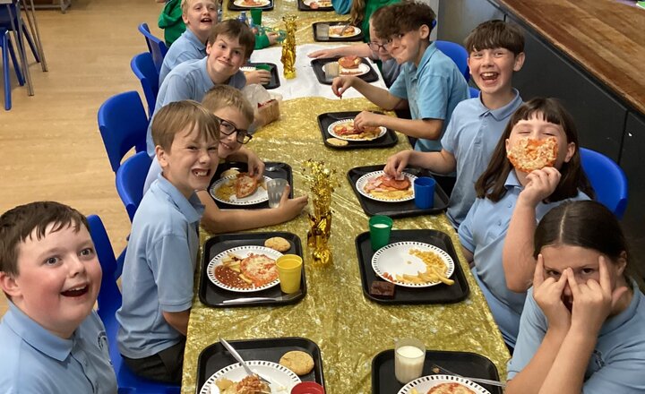 Image of Year 6 celebrate the end of SATs 
