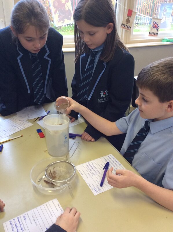 Year 5 - Filtering, Sieving, Evaporating! | Delph Side Community ...