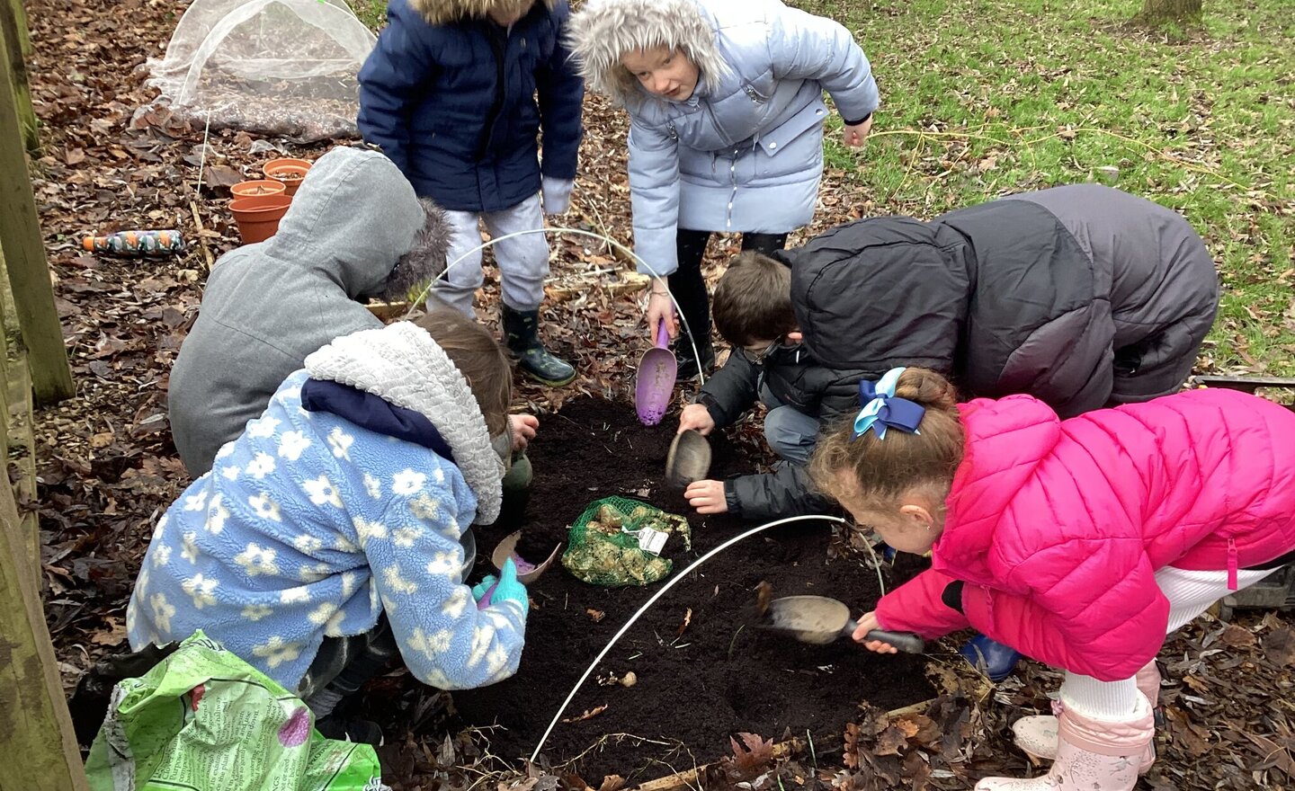 Image of Forest School fun in Year 3!