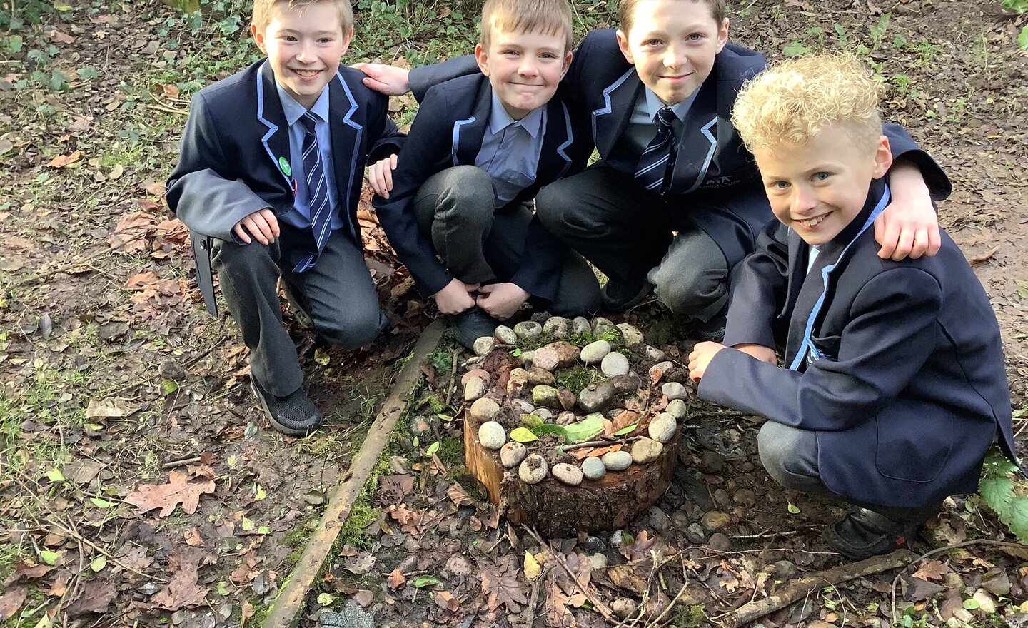 Image of Year 5 - Art - Creating Land Art