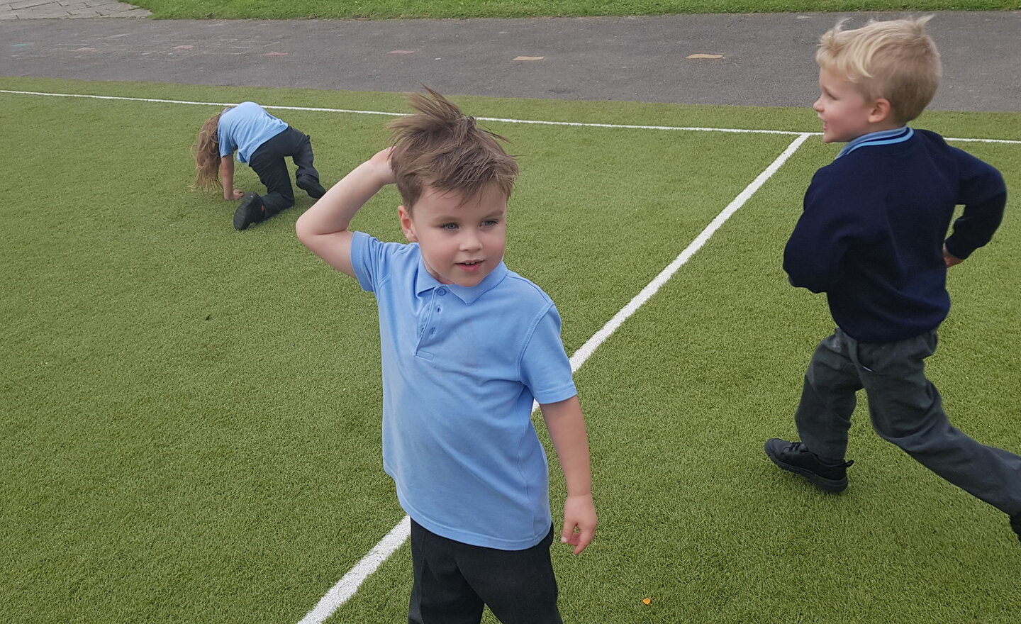 Image of Reception's Football Fun! 