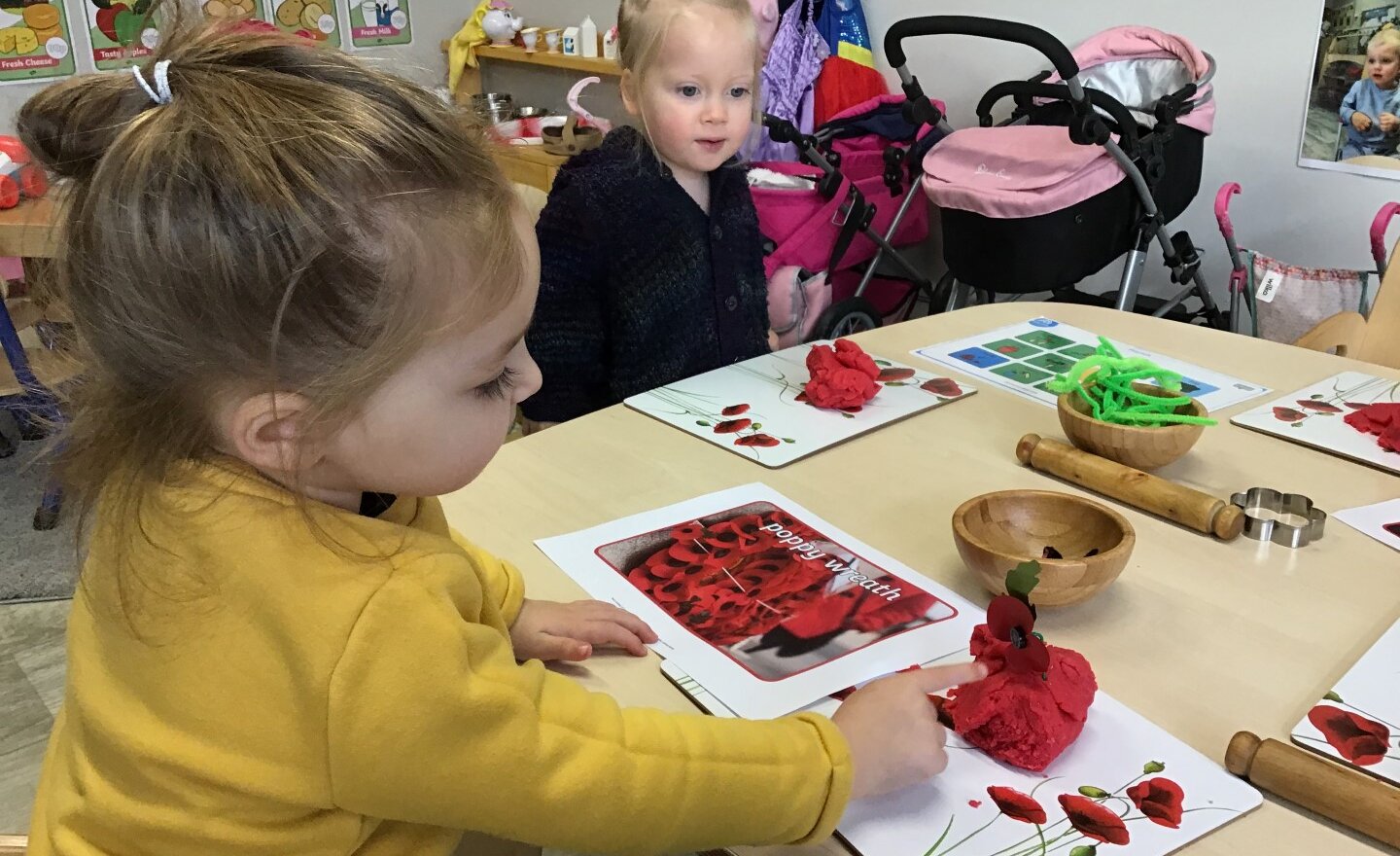 Image of Nursery - Remembrance Day 2021