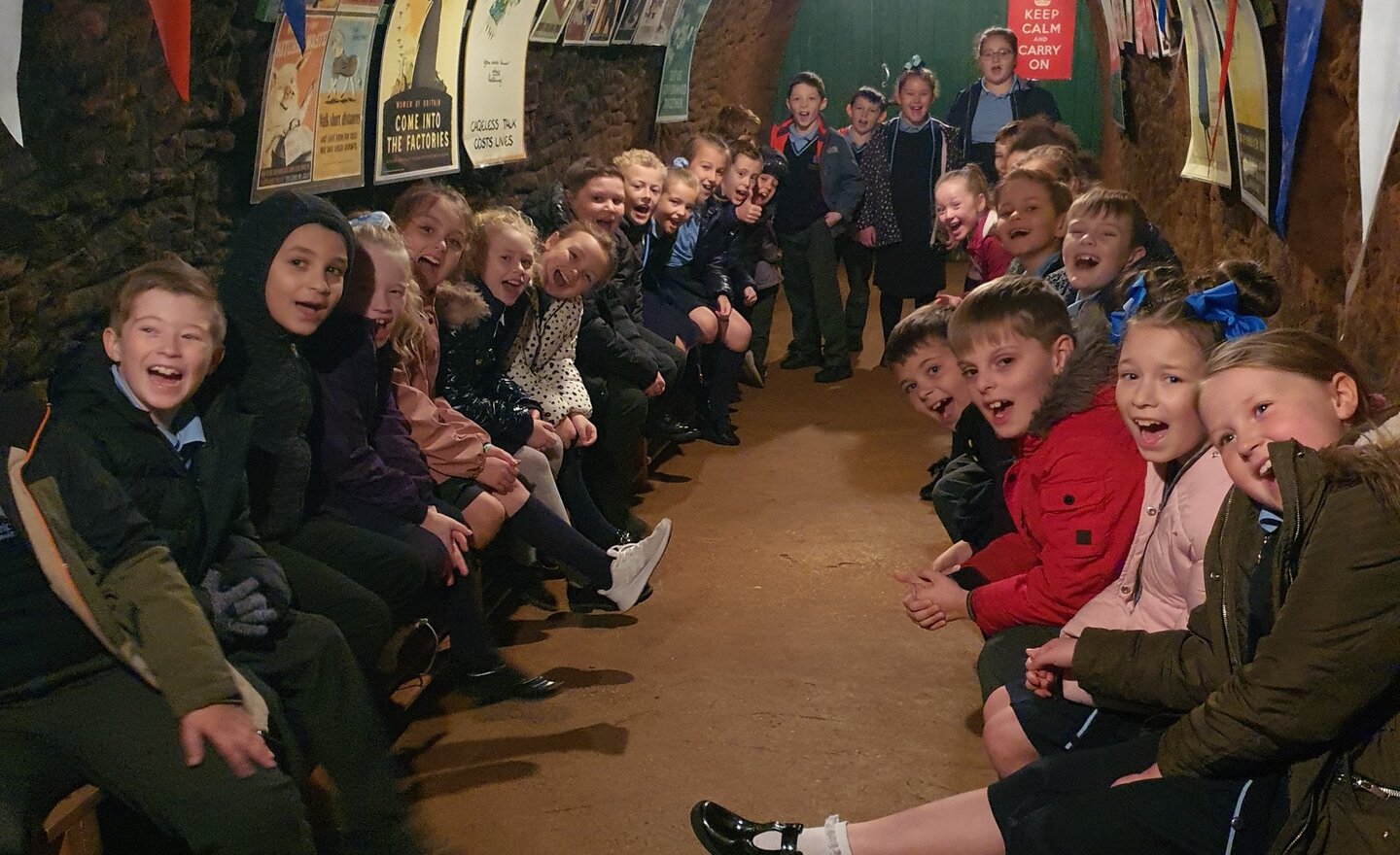 Image of Year 4 - Stockport Air Raid Shelter