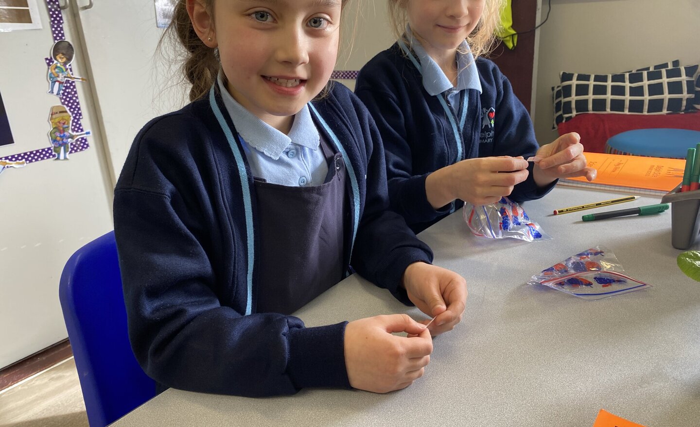 Image of Year 3 - Leaf experiments in Science