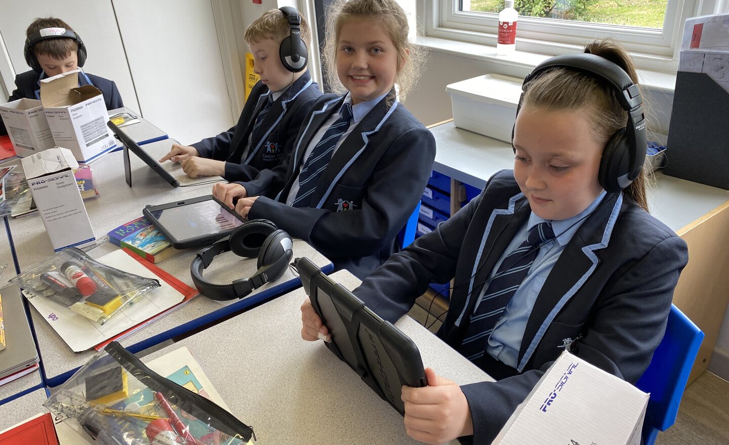 Image of Year 5 explore Garageband 