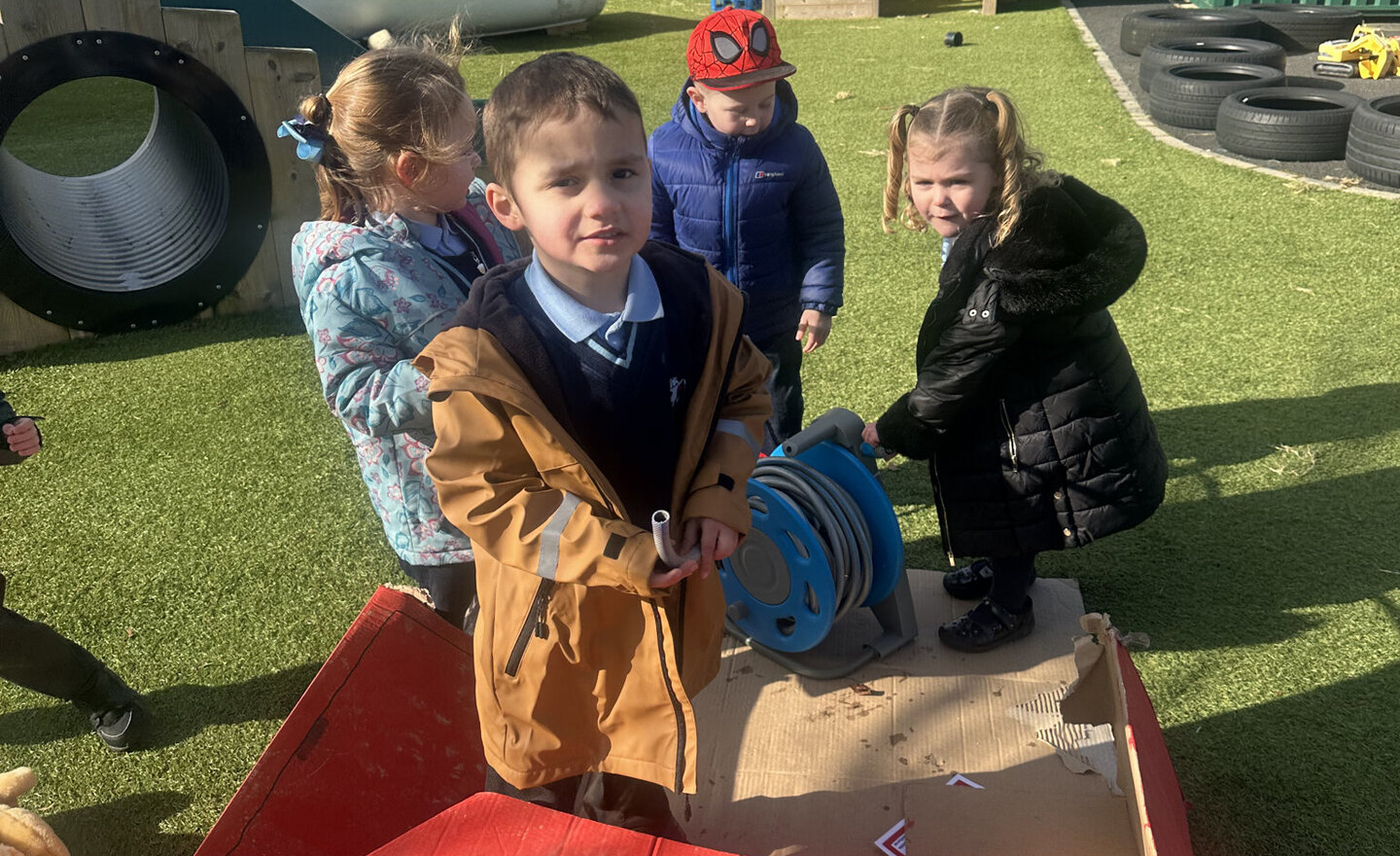 Image of Becoming a Firefighter and World Book Day 