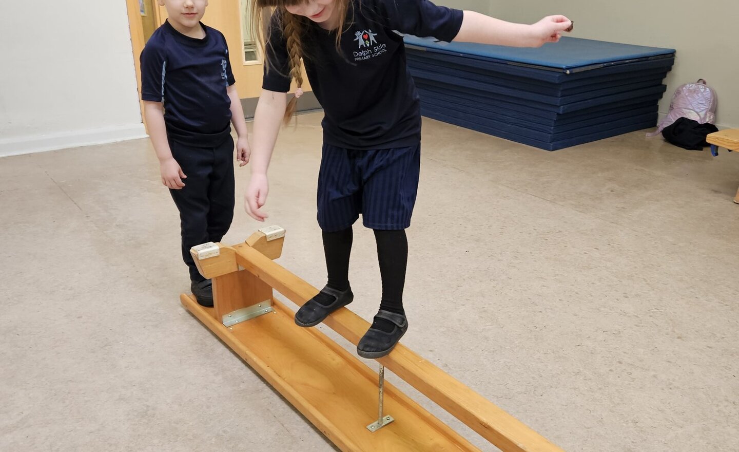 Image of Reception- climbing, balancing, jumping and throwing!