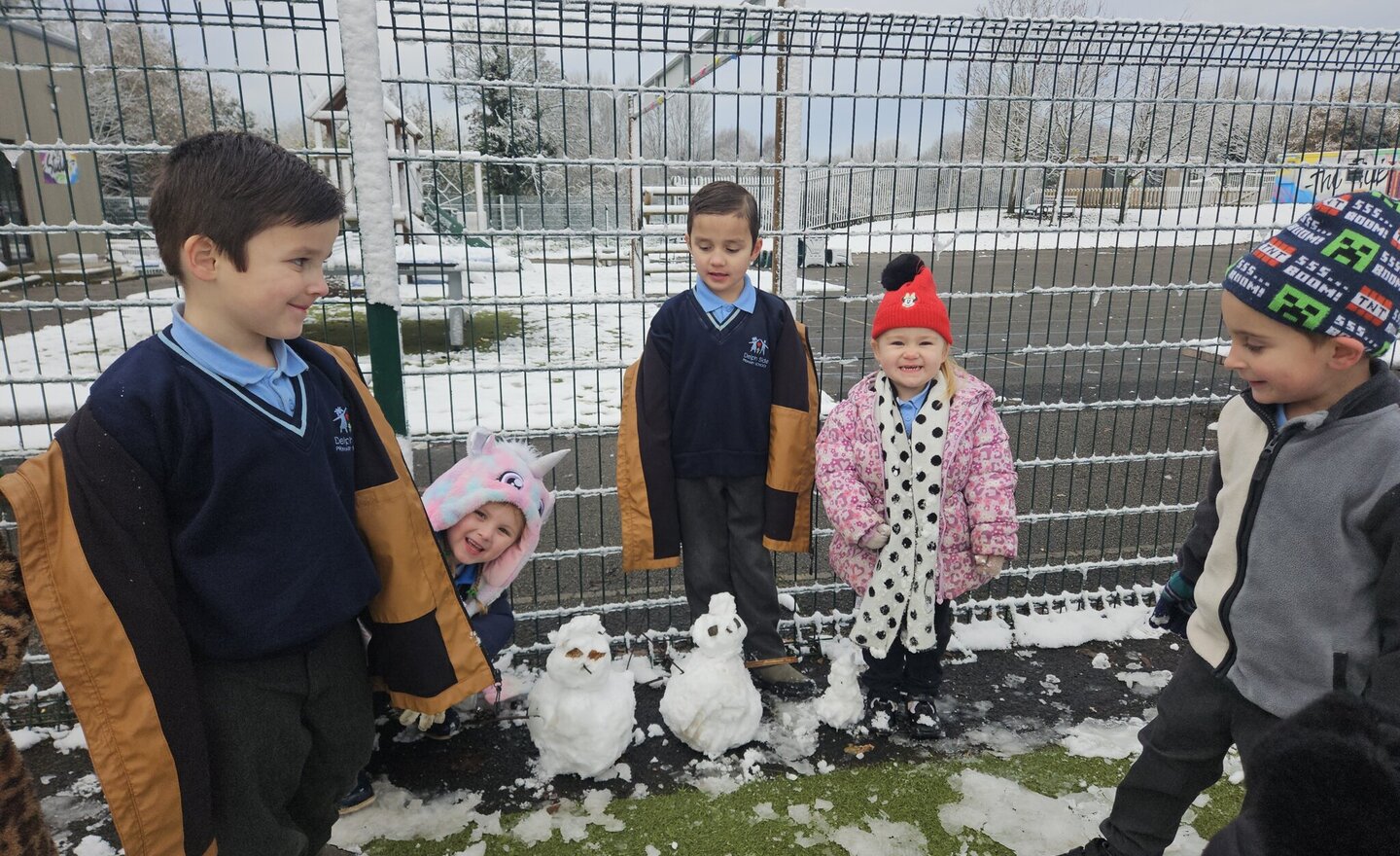 Image of Reception- Fun in the snow