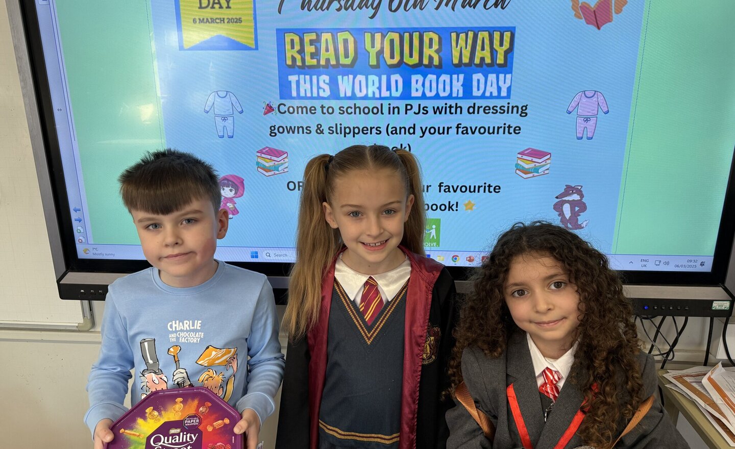 Image of World Book Day 2025 in Year 3