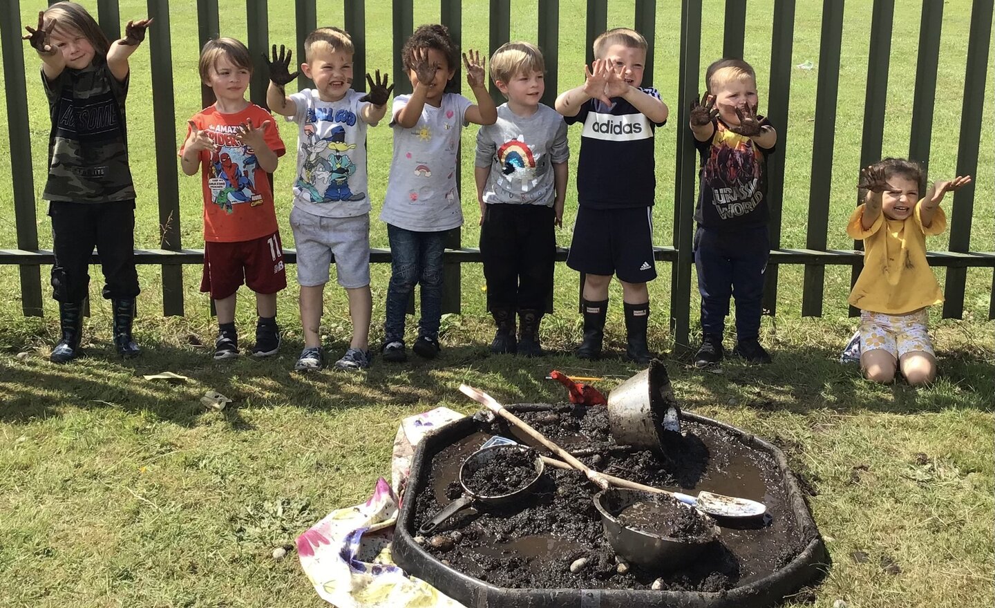 Image of Pre-School International Mud Day! 