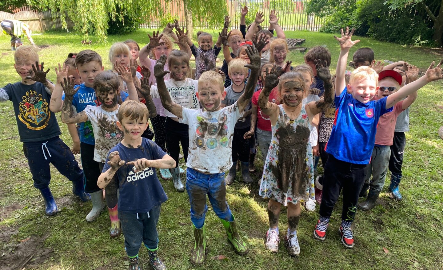 Image of Year 1 - International Mud Day!