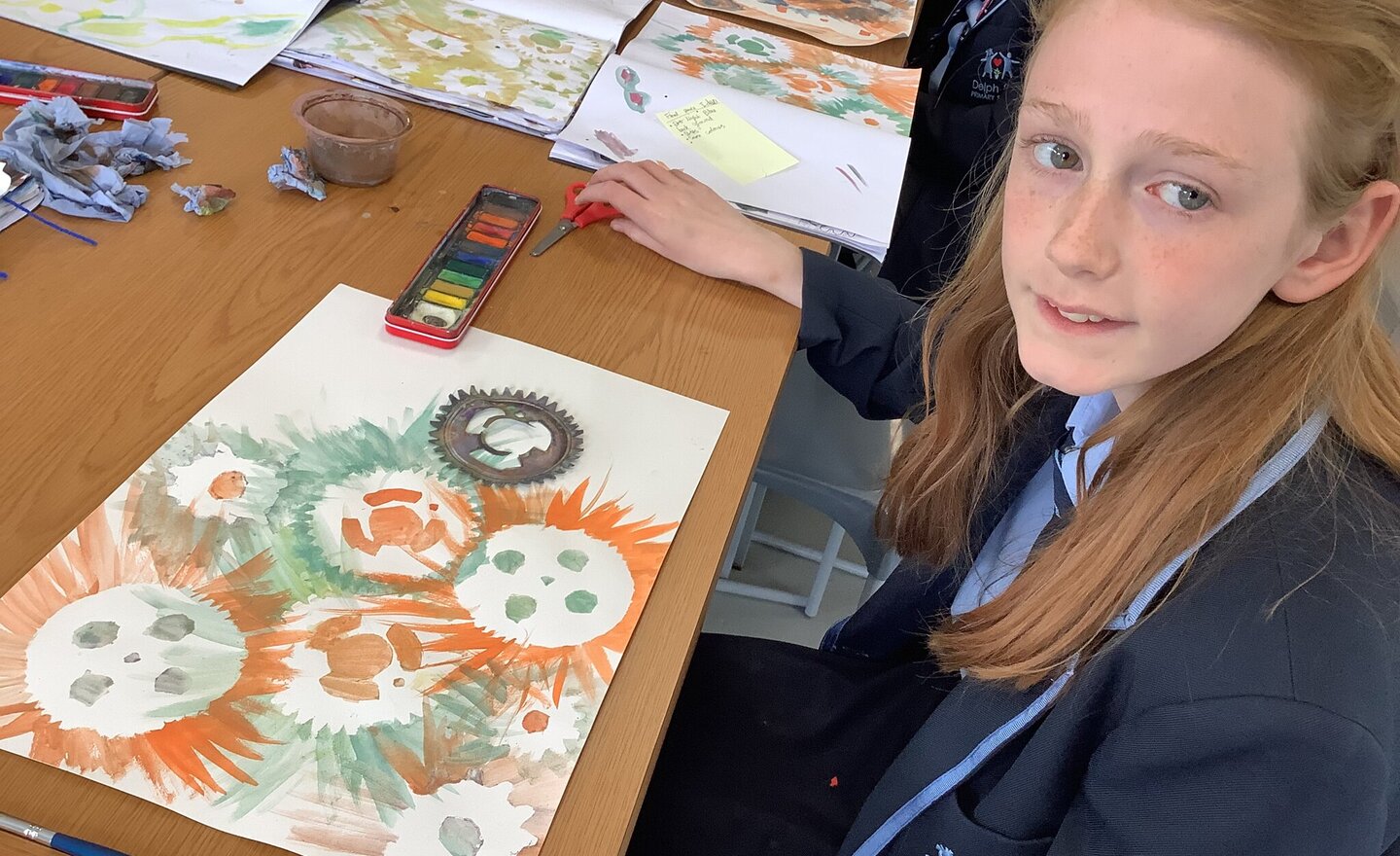 Image of Year 5 - Art - Cogs and Gears 