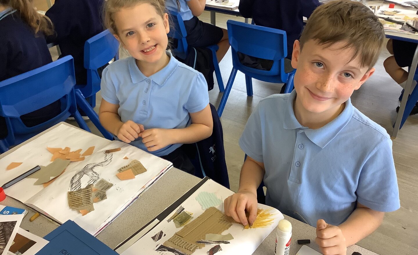 Image of Art - Year 4 - Collage 