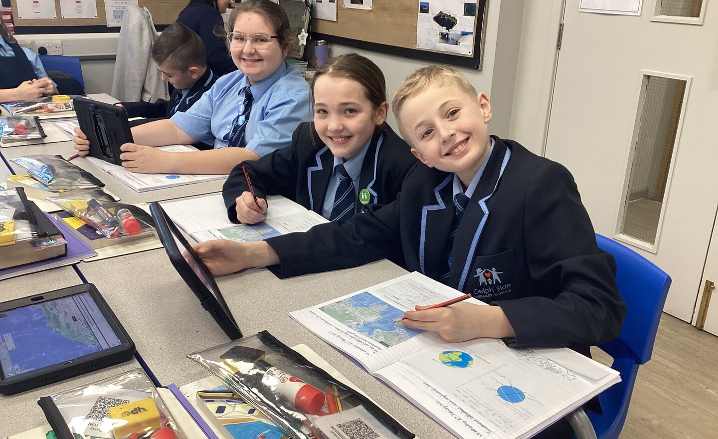 Image of Latitudinal and Longitudinal Coordinates in Year 6!