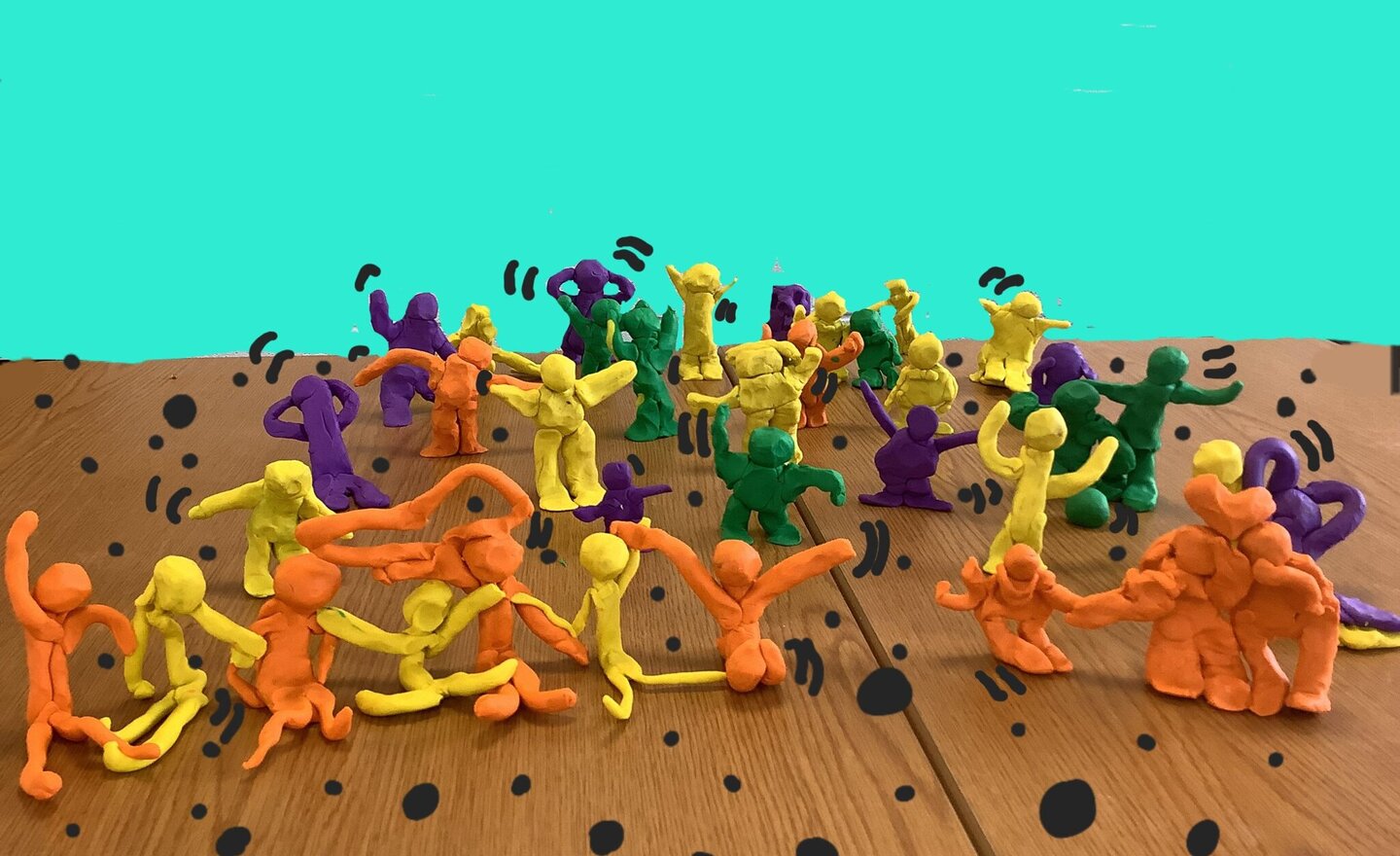 Image of Year 2 - Art - Plasticine Figures 