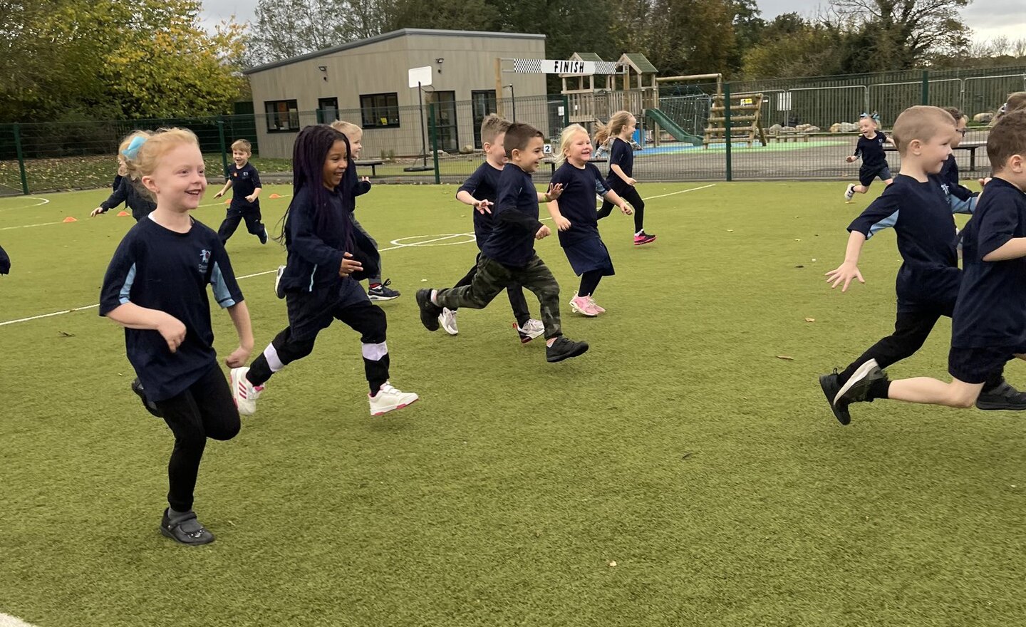 Image of Y1 Remembrance Week PE Session 