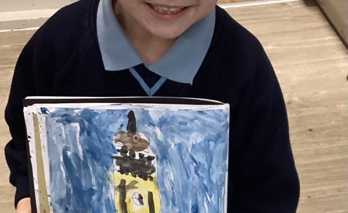 Image of Year 1 Art- London Paintings! 