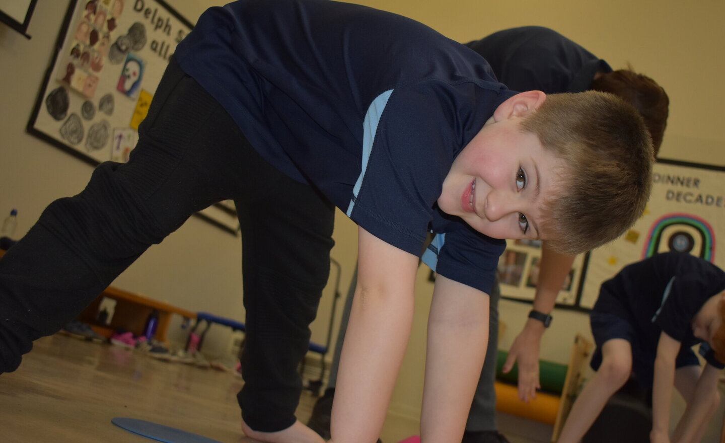 Image of Year 3 - Stretching in gymnastics