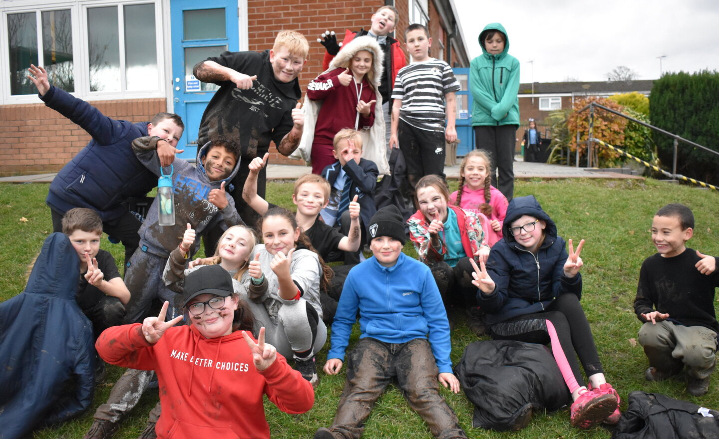 Image of Y6 WW1 Outdoor Learning