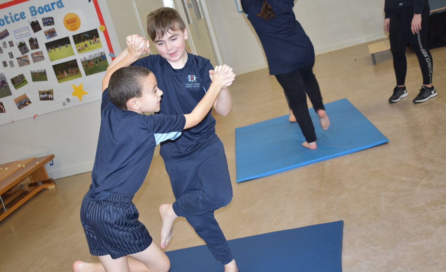 Image of Y6 Gymnastics lesson