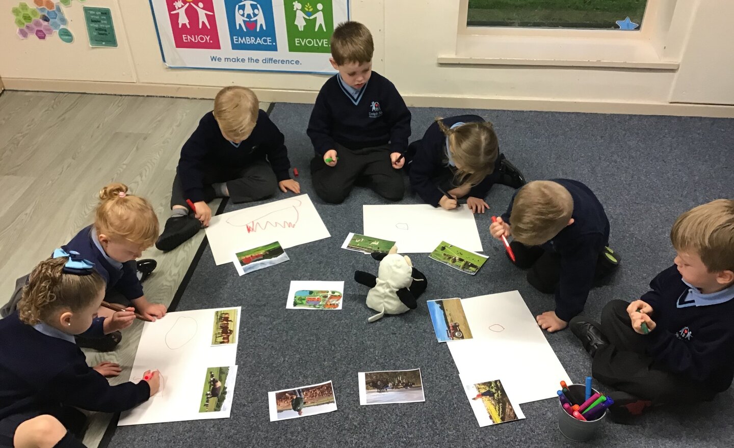 Image of Pre-School Farm Mark Making