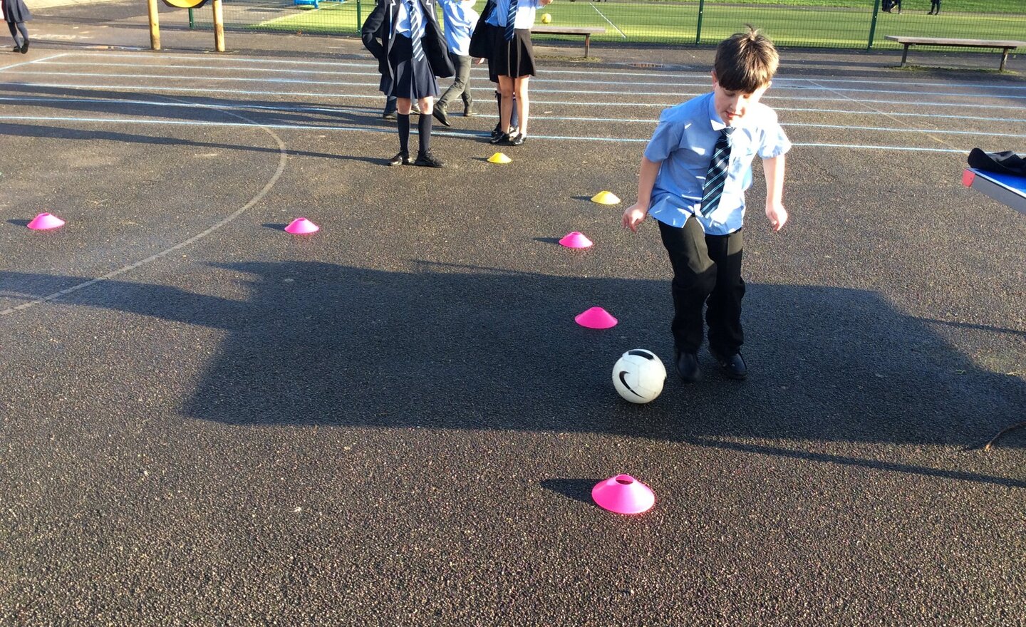 Image of Year 5 - Football Skills!