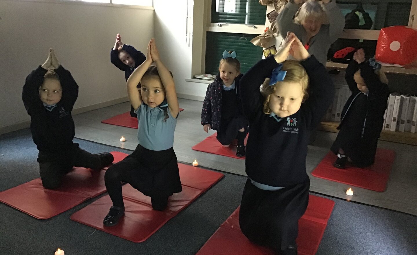 Image of Nursery animal yoga!