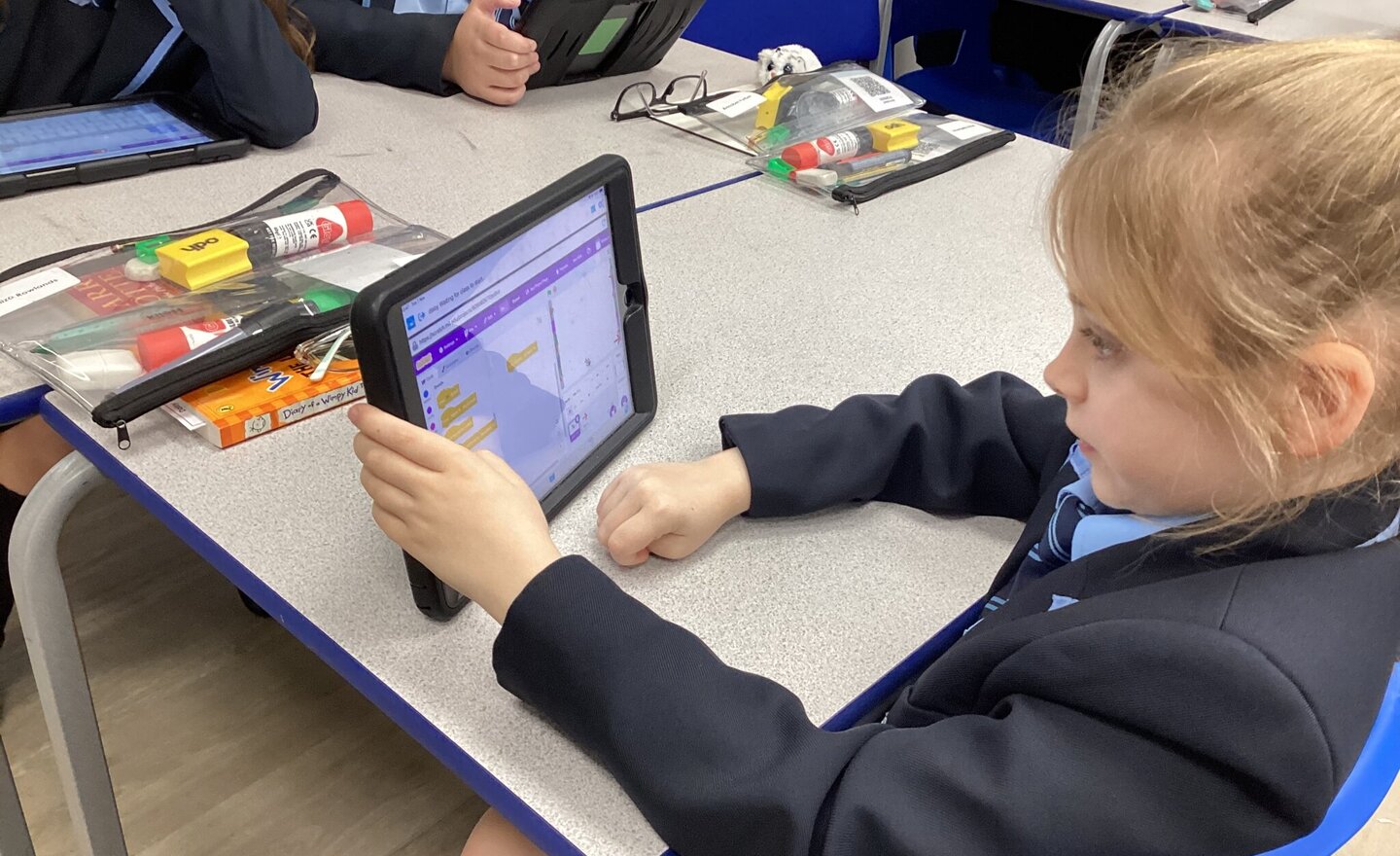 Image of Coding with Scratch in Year 6 - Skiing Game!