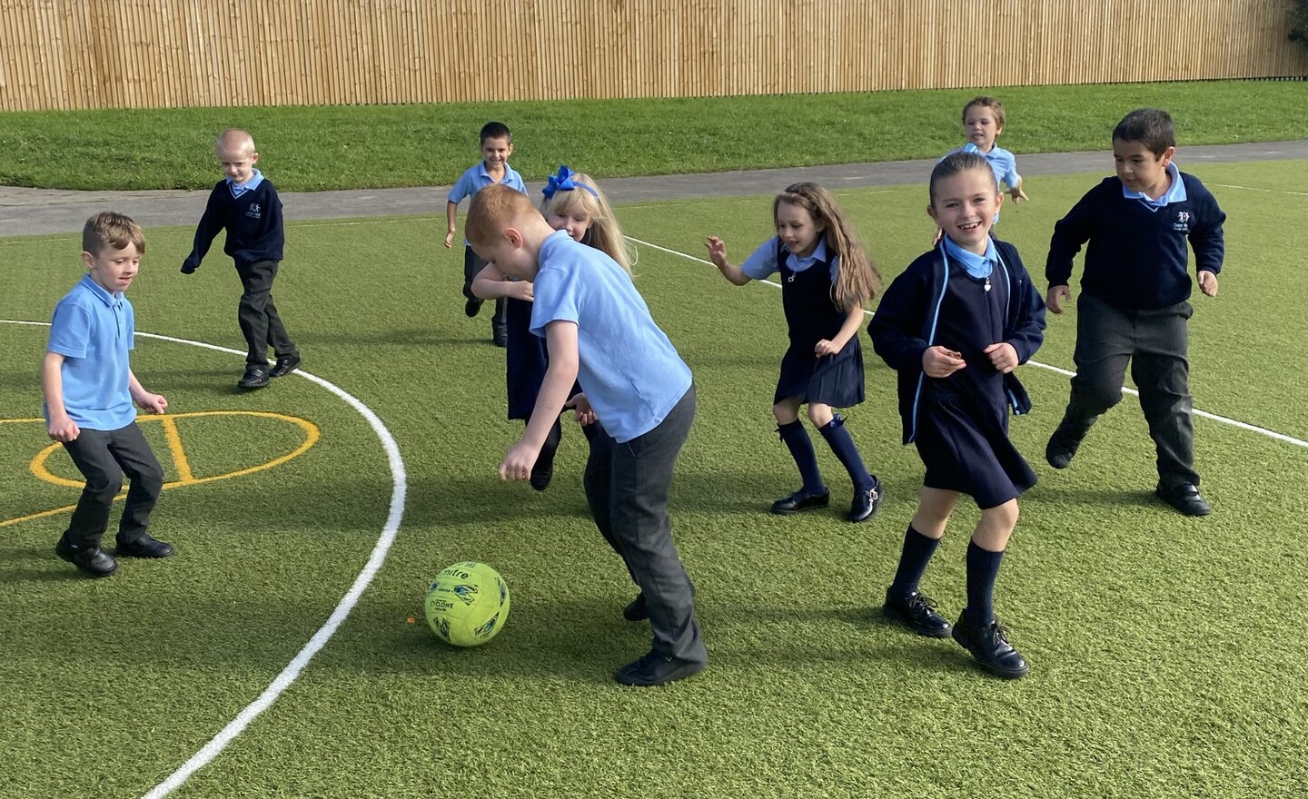 Image of Year 2 - Football Skills!