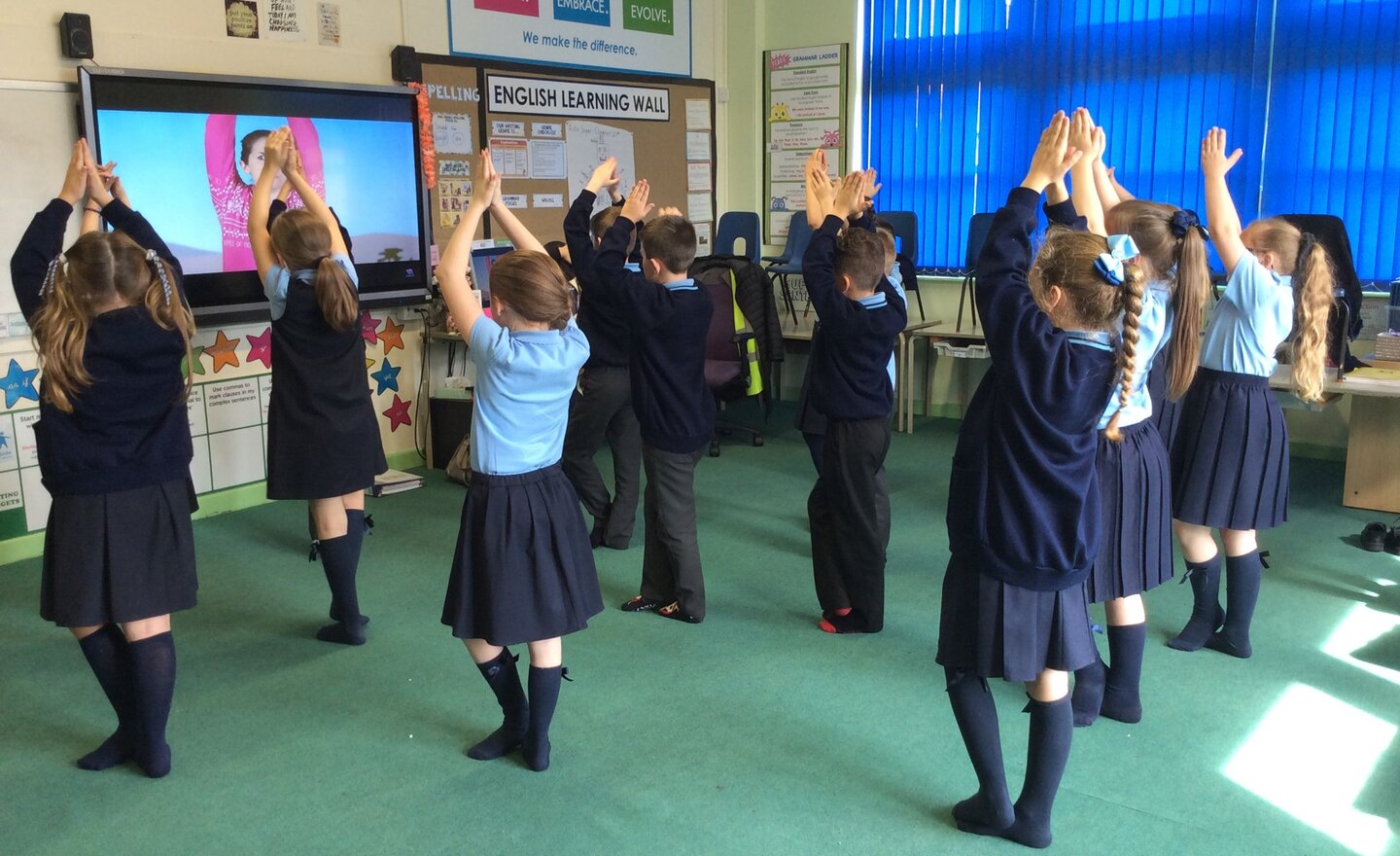 Image of Year 4 - Yoga and Mindfullness