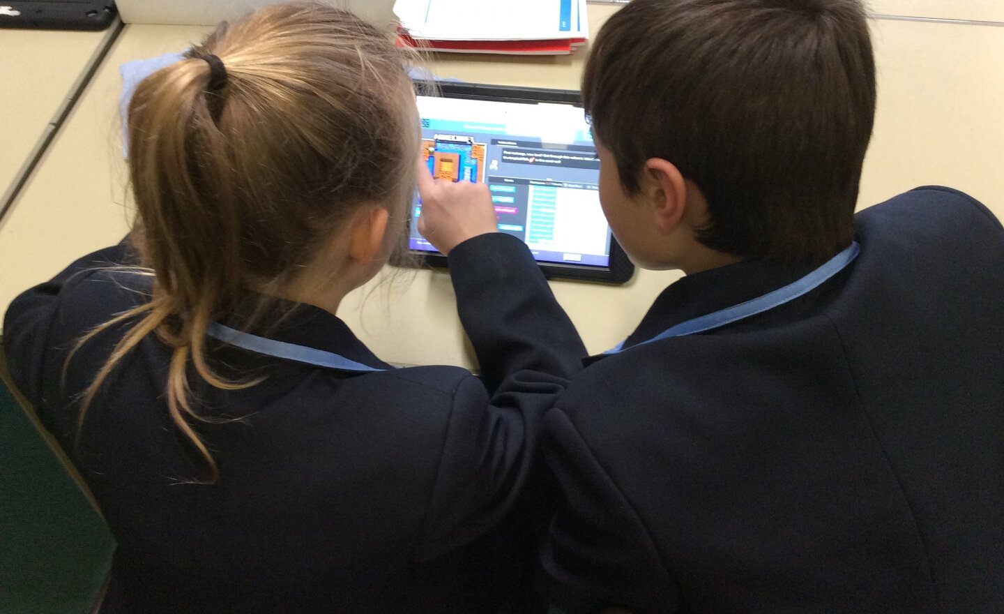 Image of Hour of Code in Y5! 2019