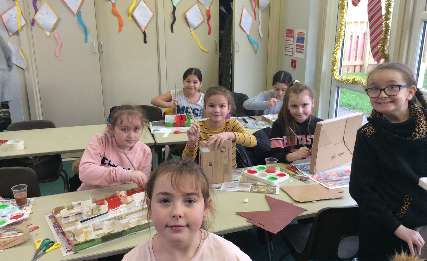 Image of Year 5 - Painting Our Marble Mazes!