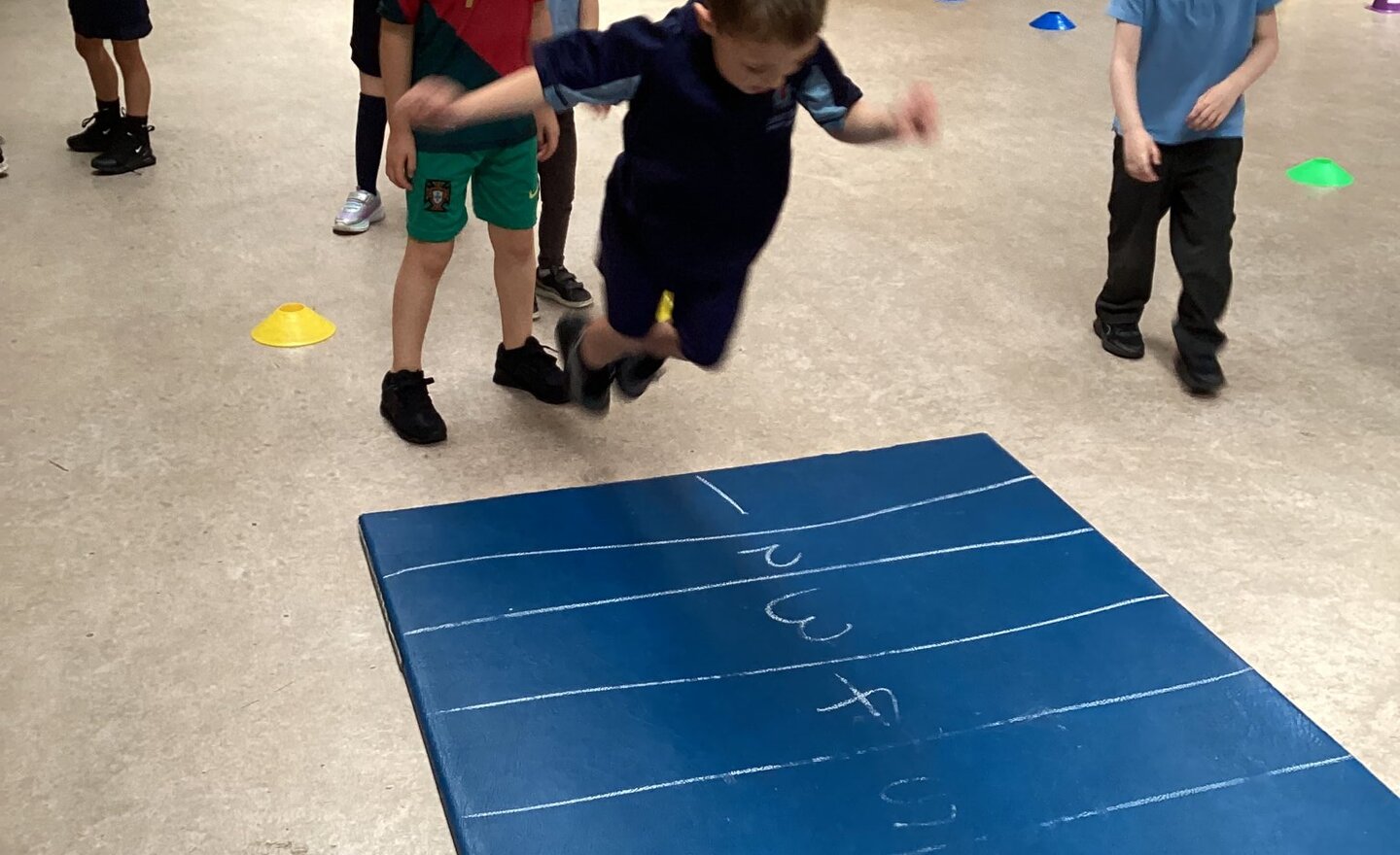 Image of Reception- jumping skills