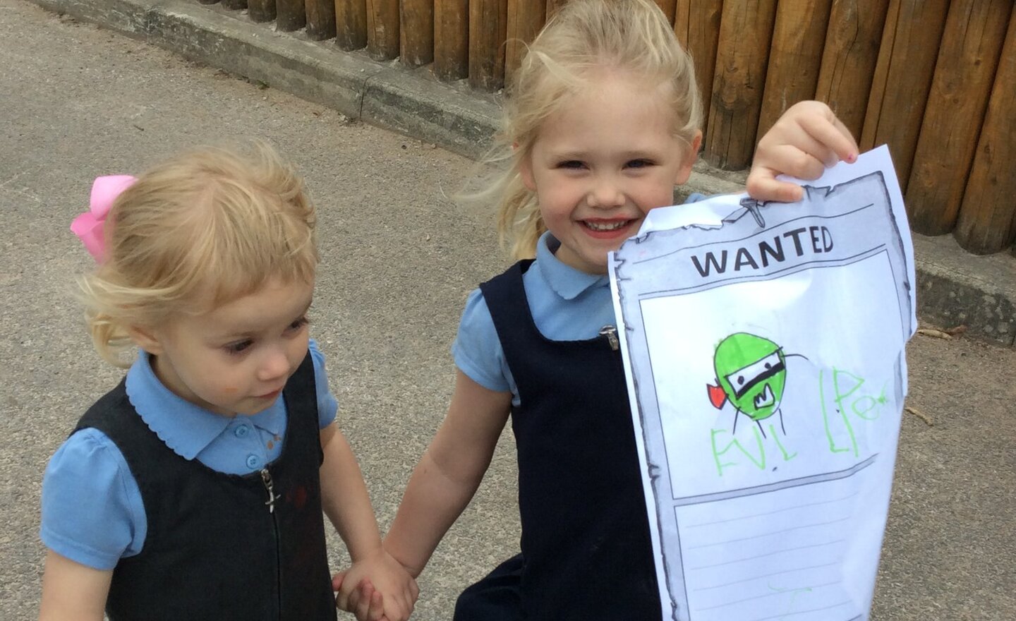 Image of Pre School- Wanted! The Evil Pea