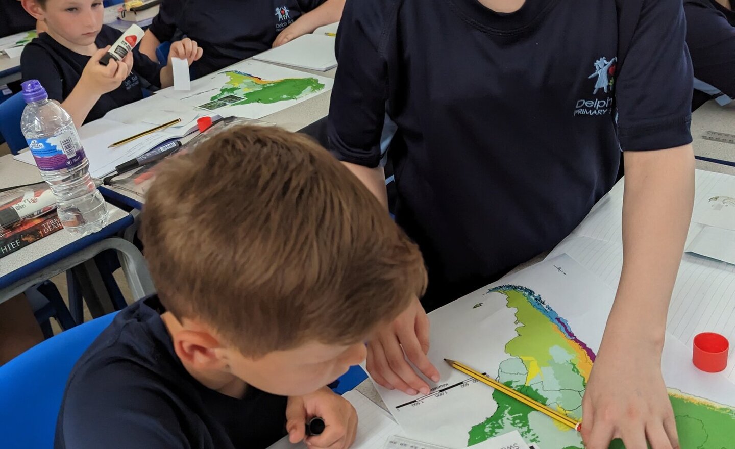 Image of Year Five discover physical features of the Amazon