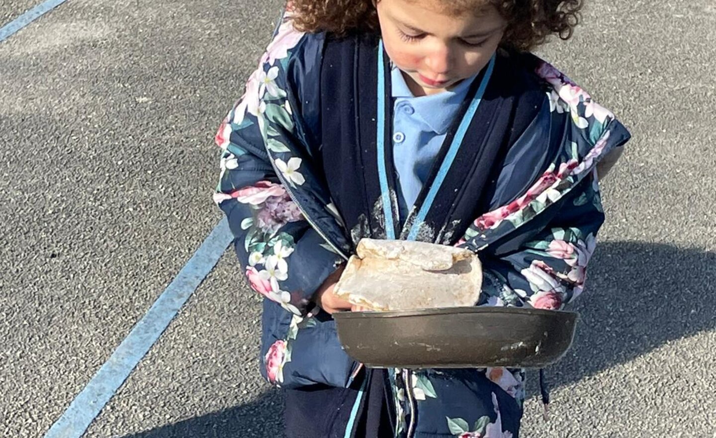 Image of Pancake Day in Reception