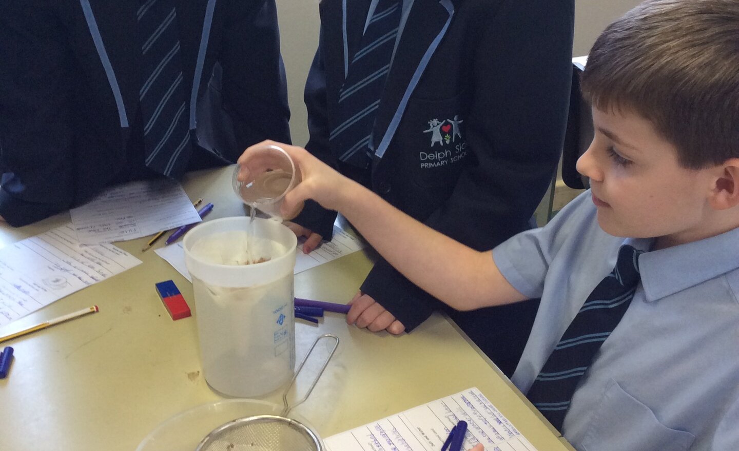 Image of Year 5 - Filtering, Sieving, Evaporating!