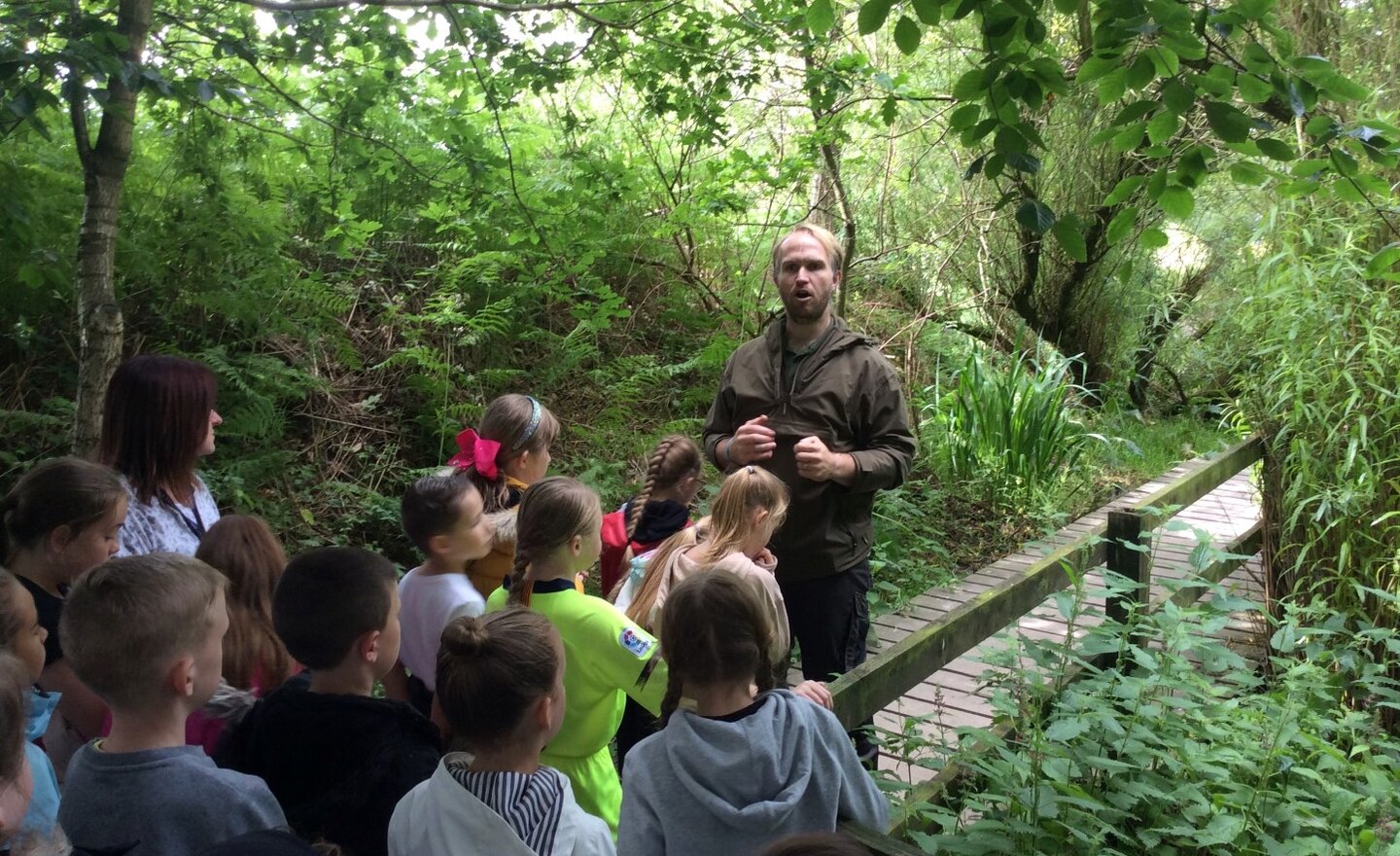 Image of Year 3 Aspirations Day 2 - Trip to see the ranger at the Beacon