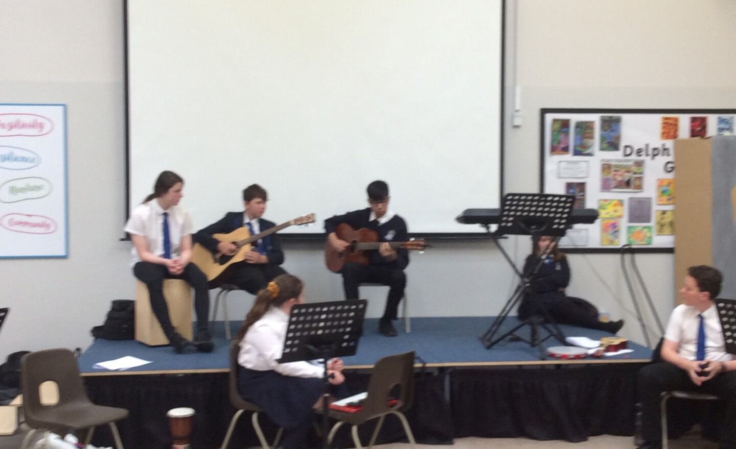 Image of Year 3 Aspirations Day 5 - Lathom High Musicians Visit