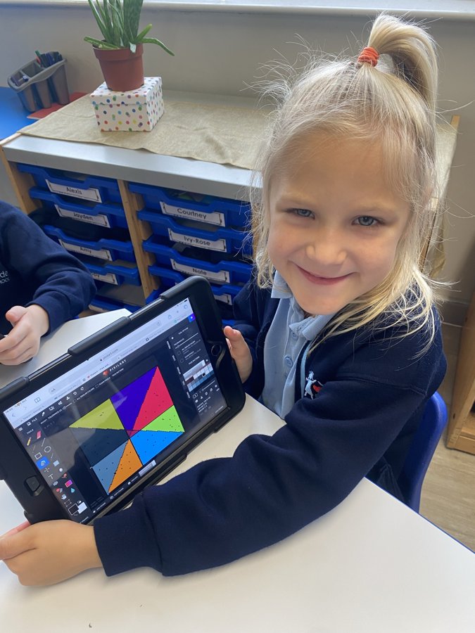 Y1 Creating Digital Art  Delph Side Community Primary School