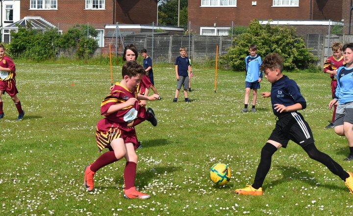 Image of Year 5 and 6 football