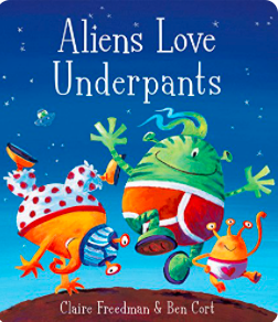 Image of Reception - Aliens Love Underpants!