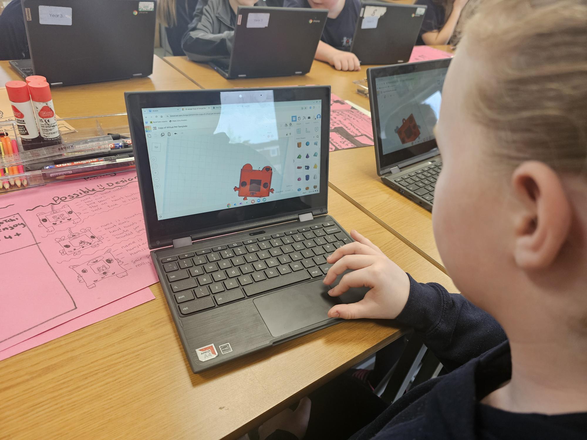 Image of Year 6 - DT - Tinkercad