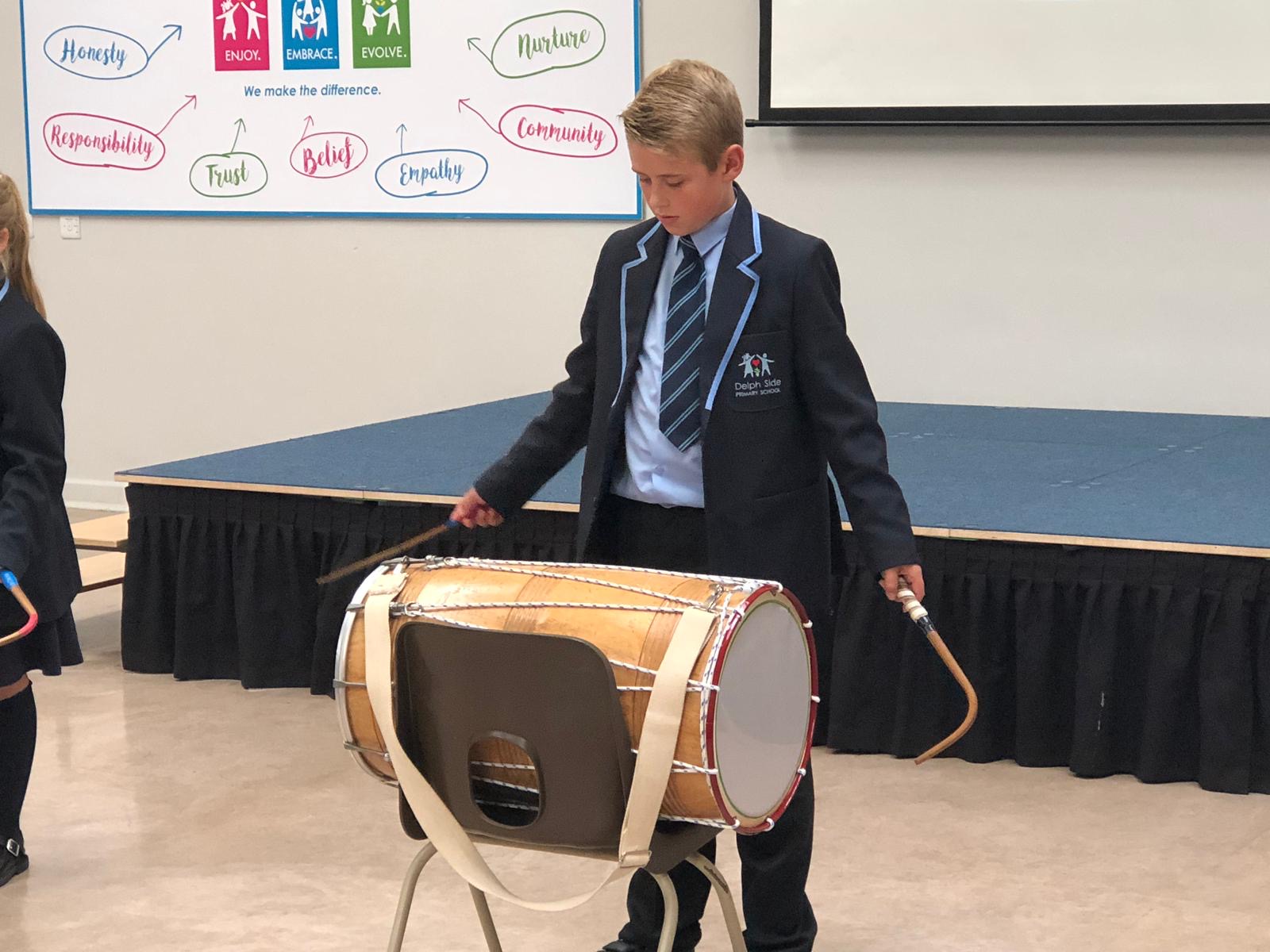 Image of Faith Week - Day 3 - Drumming in Y5!