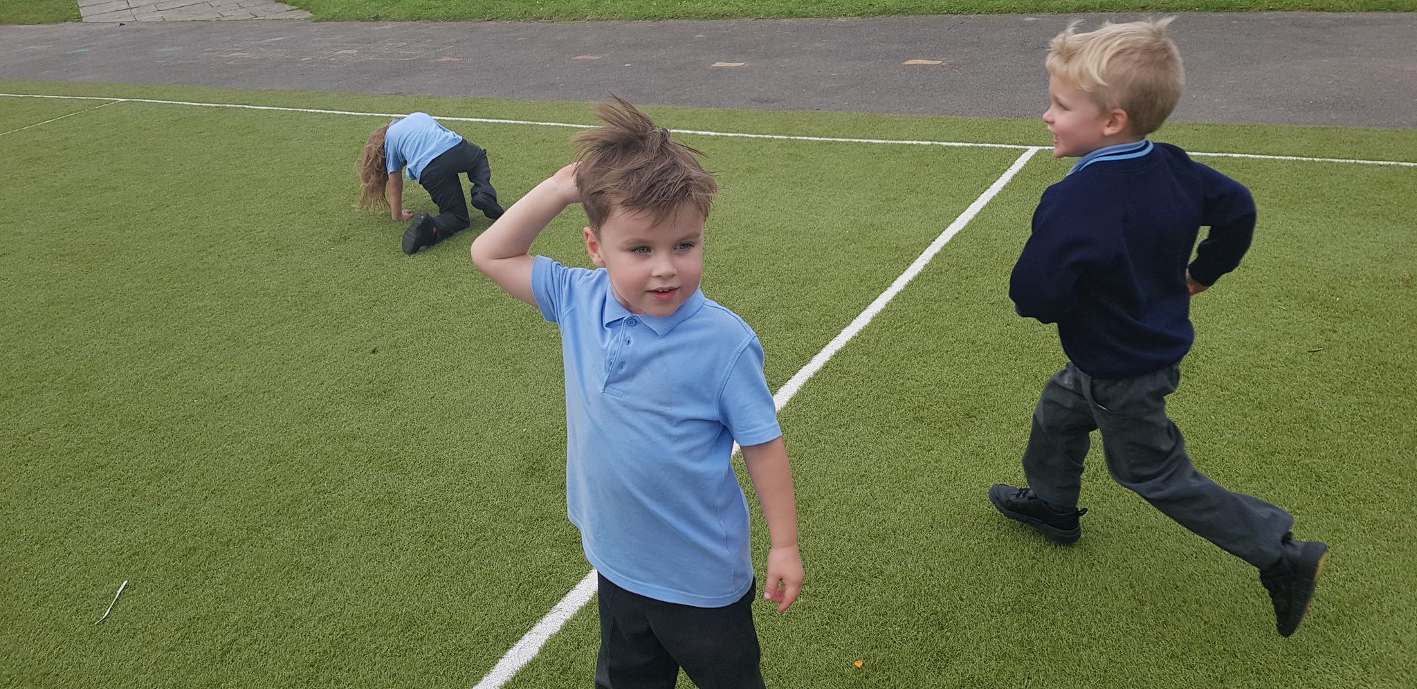 Image of Reception's Football Fun! 