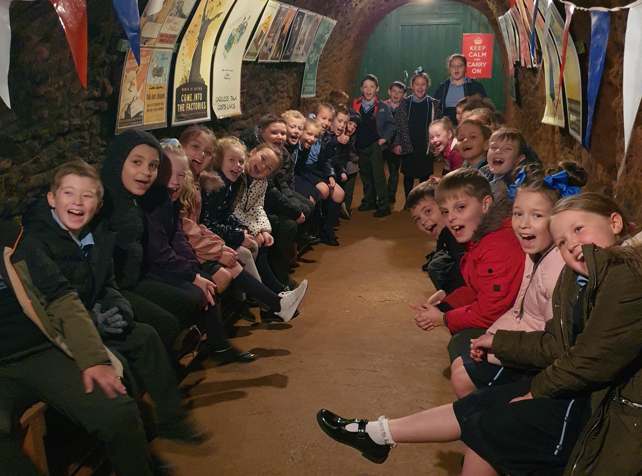 Image of Year 4 - Stockport Air Raid Shelter