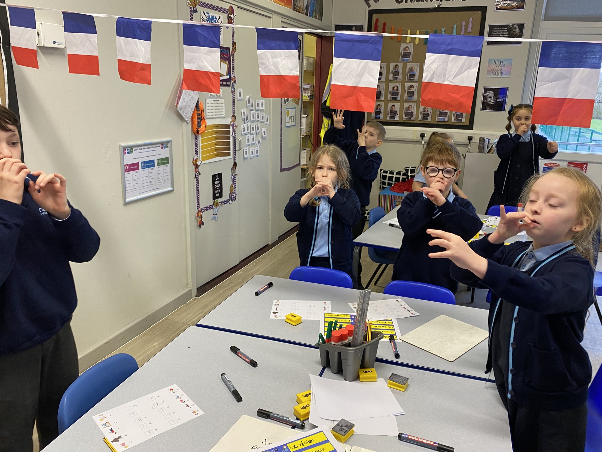 Image of Les instruments - French Day in Year 3