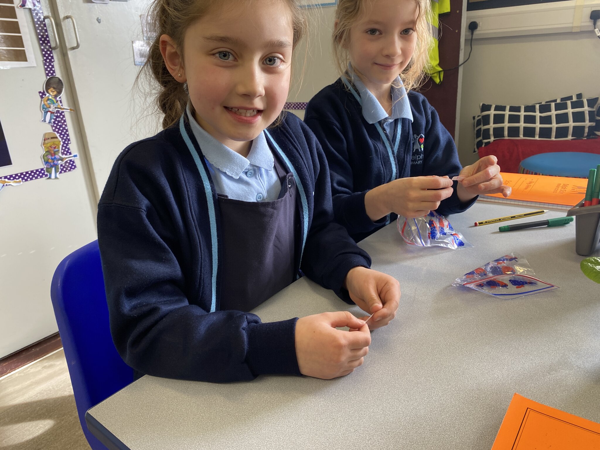 Image of Year 3 - Leaf experiments in Science