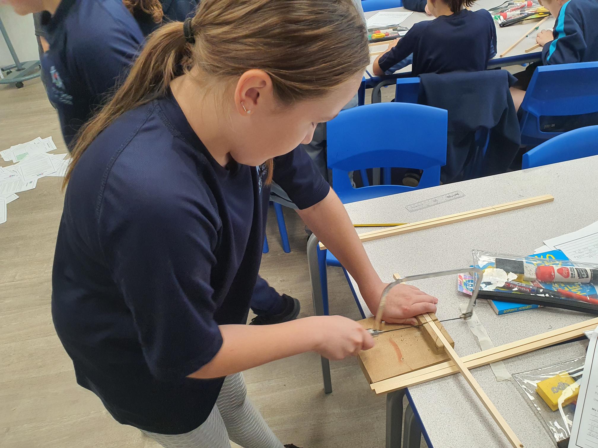 Image of Year 6 - DT - Sawing Techniques