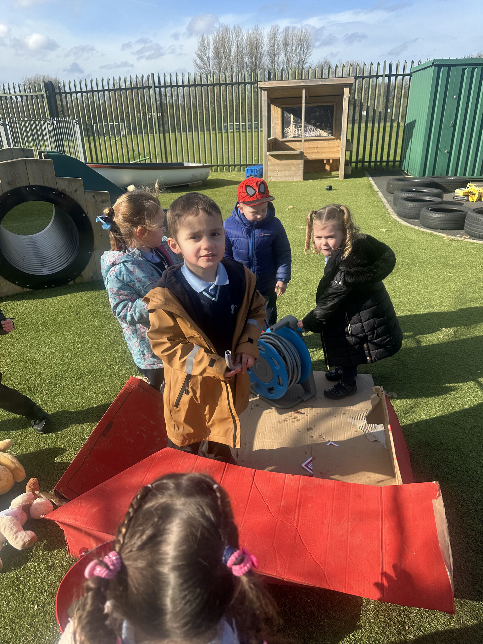 Image of Becoming a Firefighter and World Book Day 